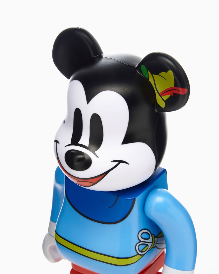 Medicom Toy Be@rbrick Mickey Mouse Brave Little Tailor 100%+400 ...