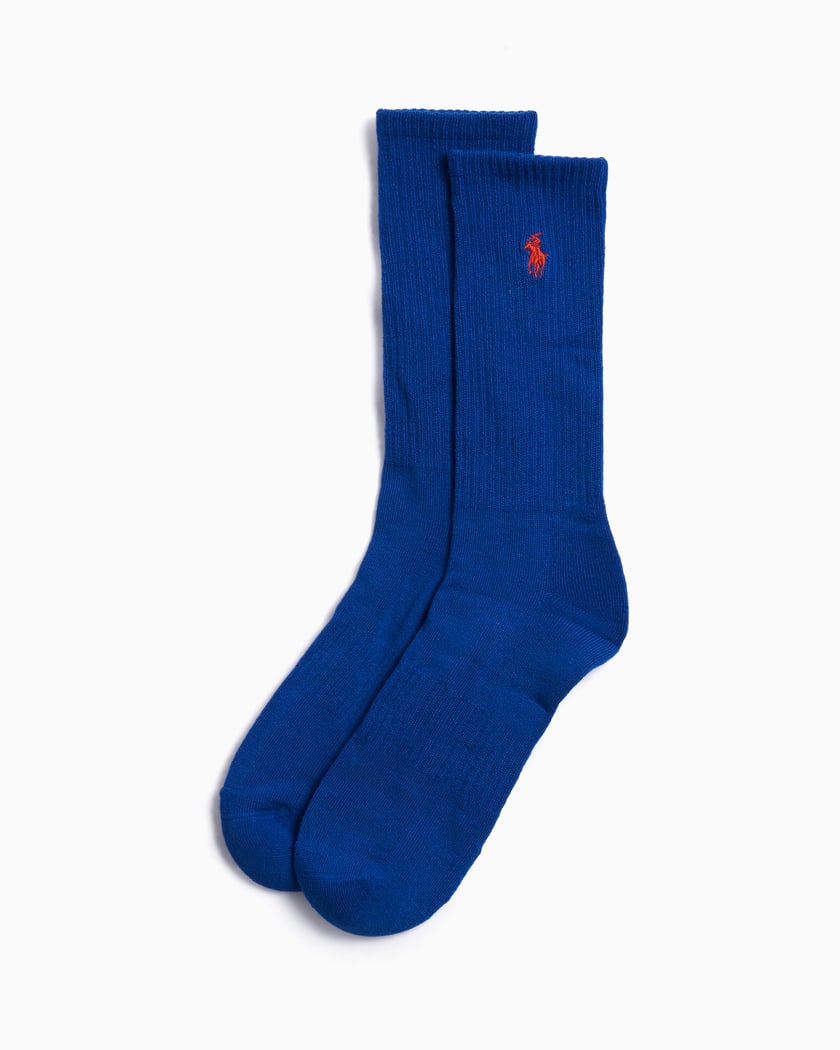 Polo Ralph Lauren Embroidered Unisex Socks 6 Pack Multi 449874485001 FOOTDISTRICT