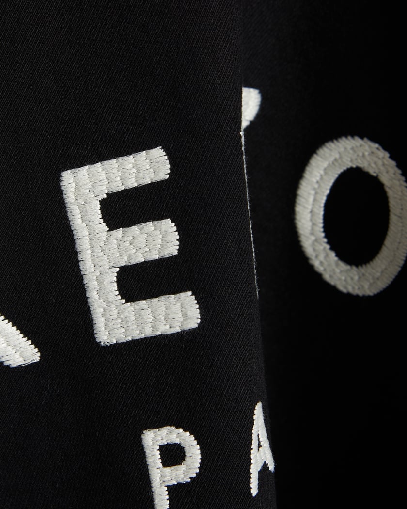 Kenzo 'Boke Flower' Men's Embroidered Trucker Jacket Black Kenzo 'Boke Flower' Men's Embroidered Trucker Jacket Black