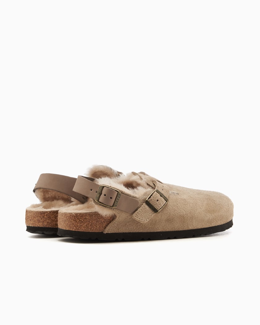 Birkenstock Unisex Tokio II Black Suede Clog