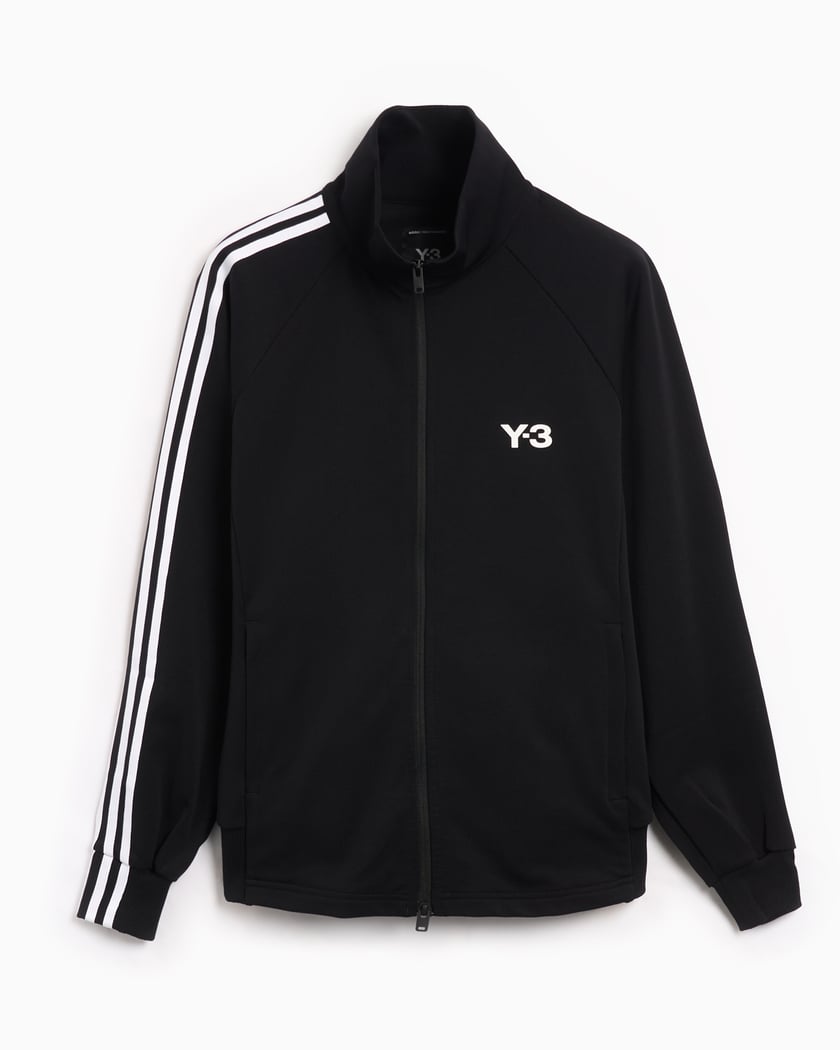 adidas Y 3 3 Stripes Men s Track Jacket Black JF0668 FOOTDISTRICT