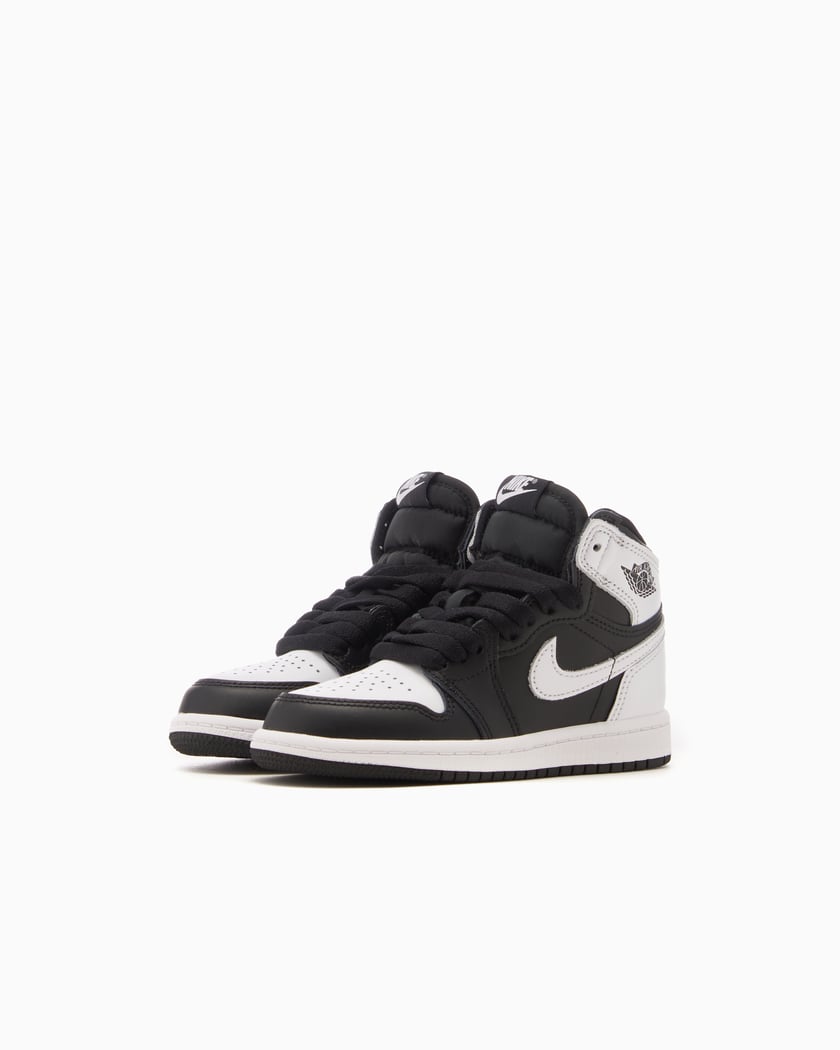 Jordan 1 retro deals high blanco y negro