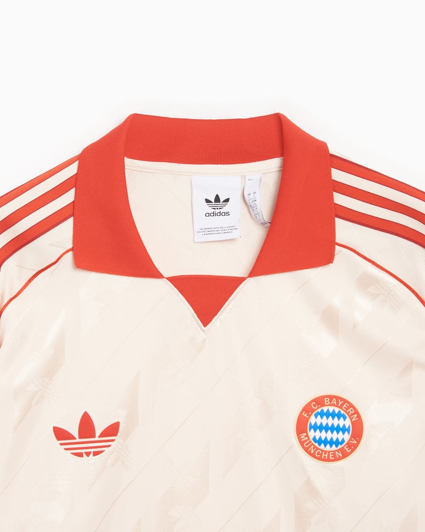 adidas Performance x FC Bayern LFSTLR Men's Football Jersey Beige IS6507 |  FOOTDISTRICT