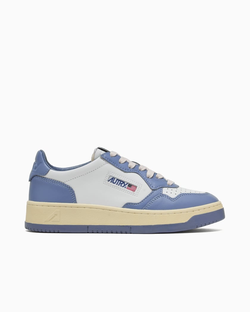 Autry Women's Medalist Low Super Vintage Leather Python