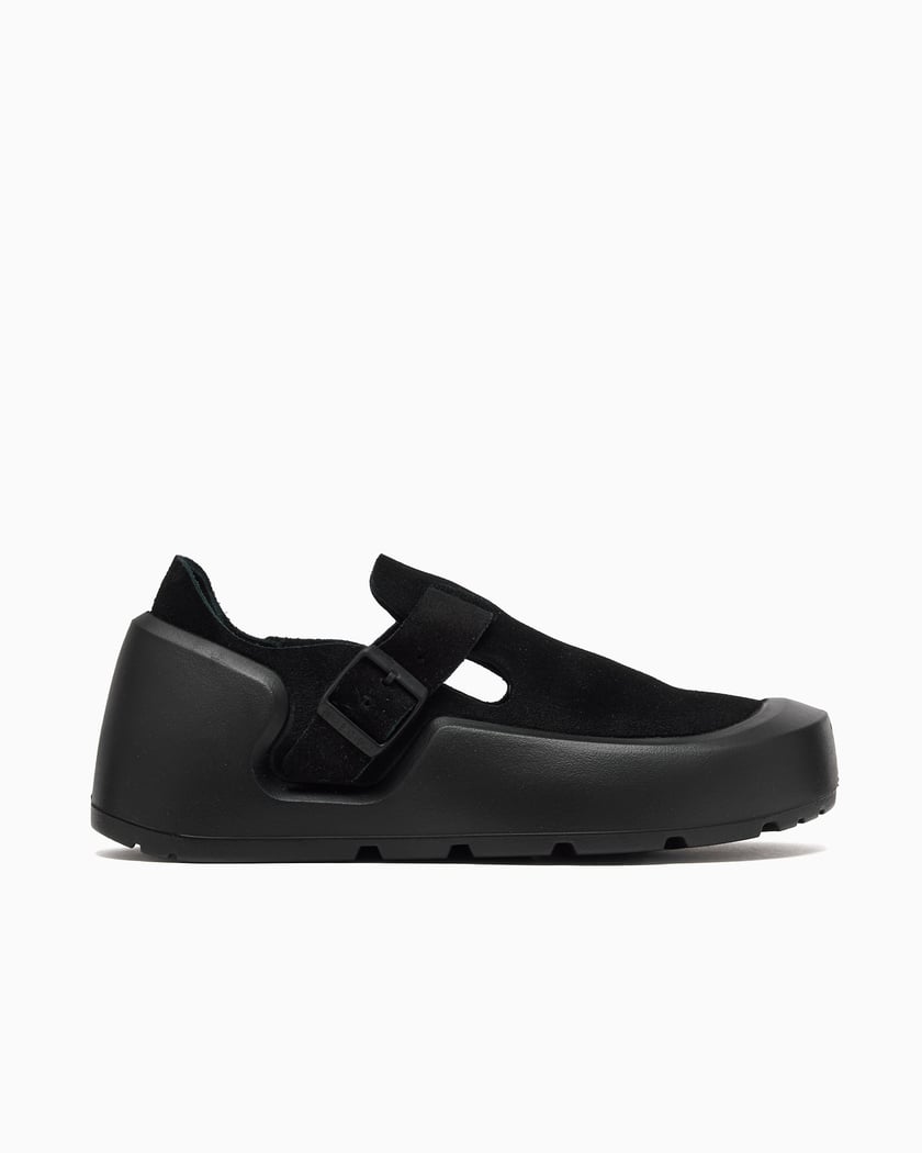 BIRKENSTOCK Reykjavik Nubuk Leather Narrow Unisex Shoes Black