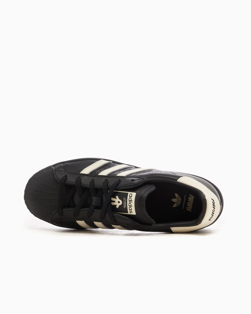 adidas Originals x AVAVAV Women's Superfinger Superstar Black
