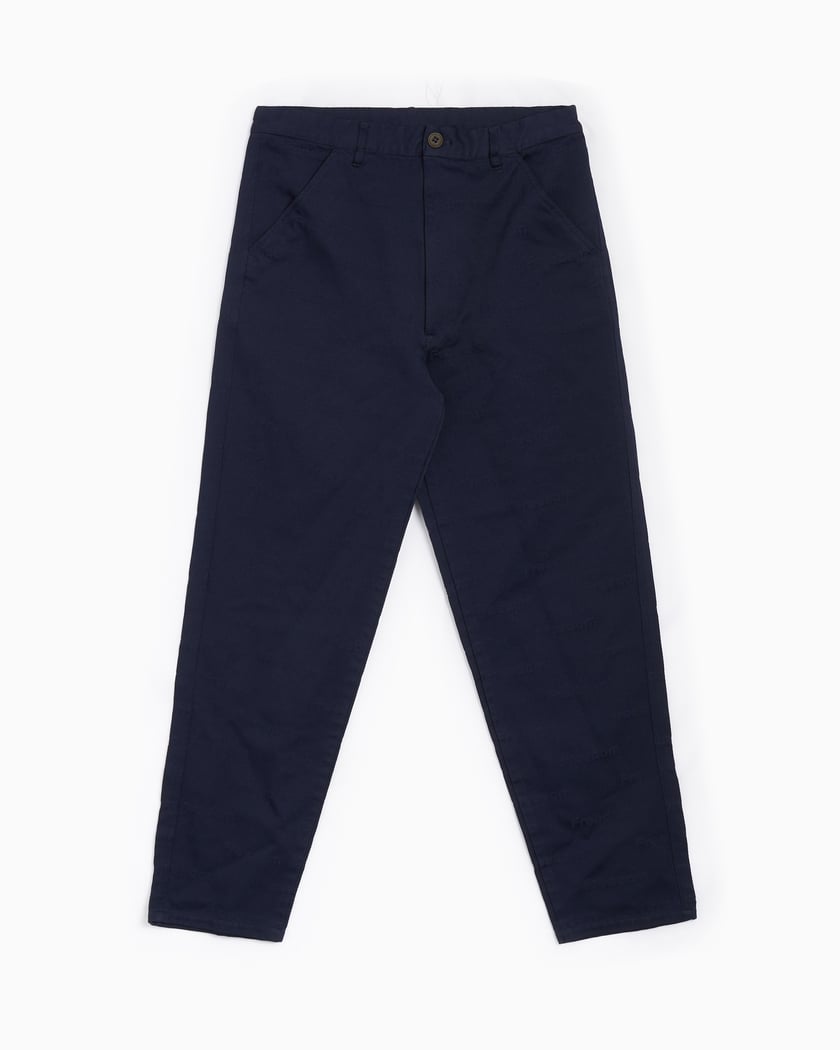 Comme Des Garcons Shirt Men s Woven Pants Blue FN P503 W24 1 FOOTDISTRICT