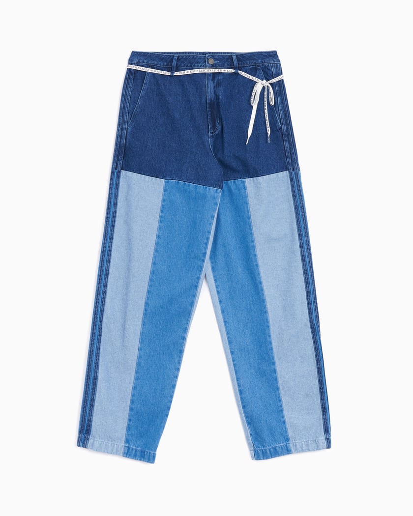 adidas Originals x KSENIASCHNAIDER Women s Jeans Blau IW5663 FOOTDISTRICT