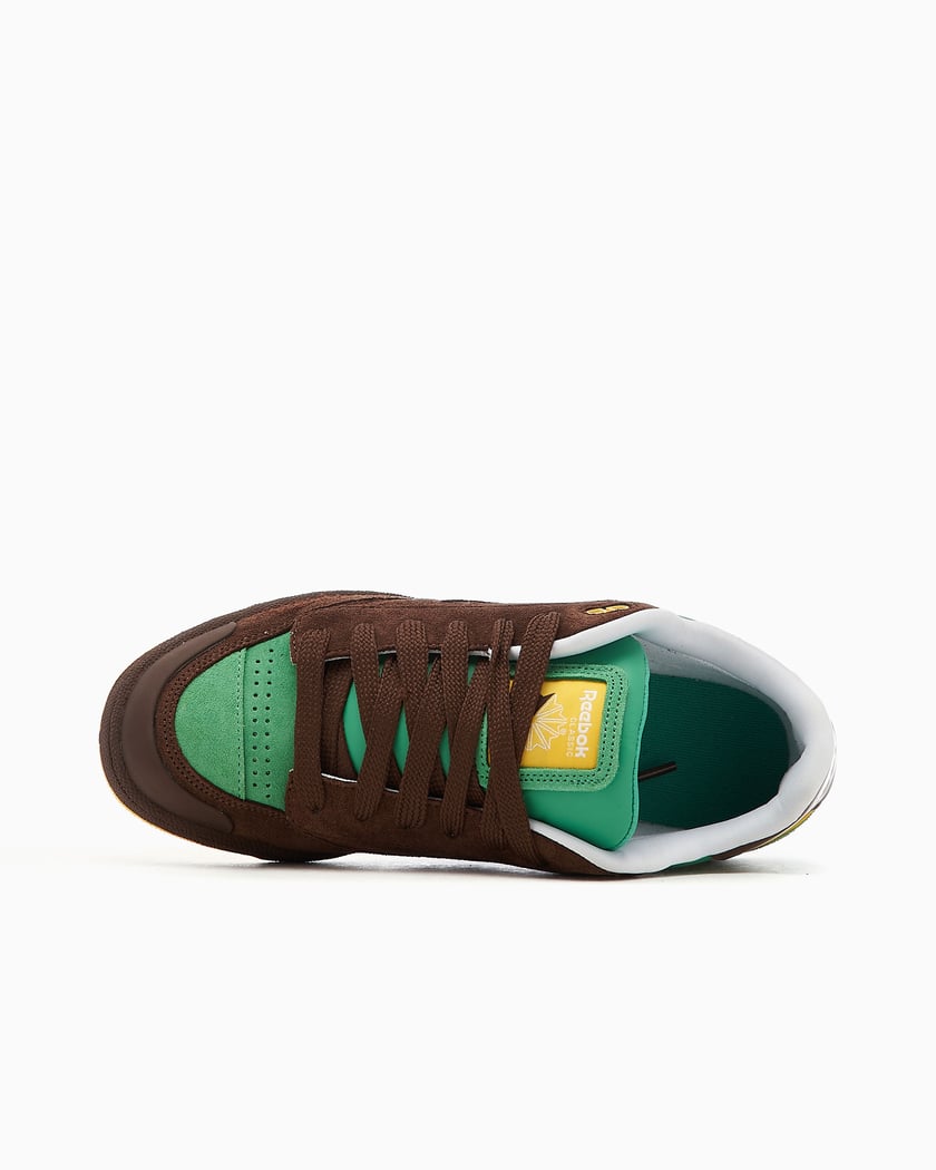 Reebok Club C Bulc Marrone Verde 100074178 FOOTDISTRICT