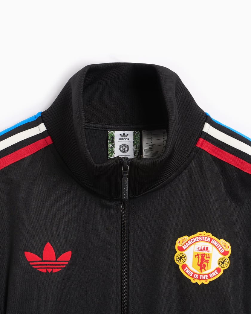 Manchester United adidas Originals Stone Roses Track Top - Black