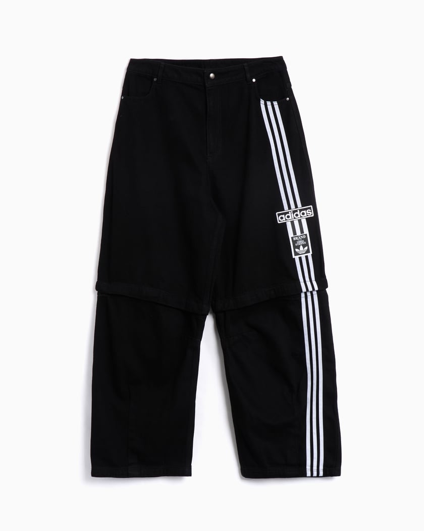 27 adidas デニムパンツ ブラック JD0082 CLOTHING - Adibreak Denim Two-In-One Pants - Black | adidas Oman