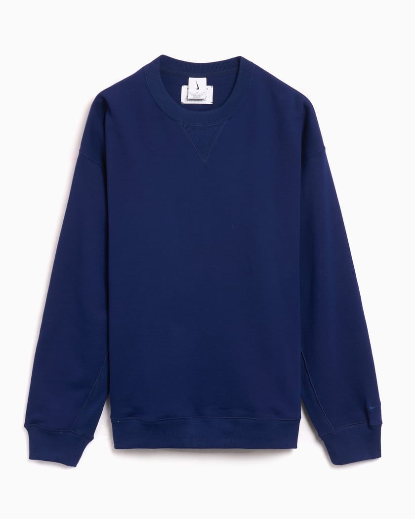 Nike Unisex Wool Classics Sweatshirt Blu FV4883 492 FOOTDISTRICT