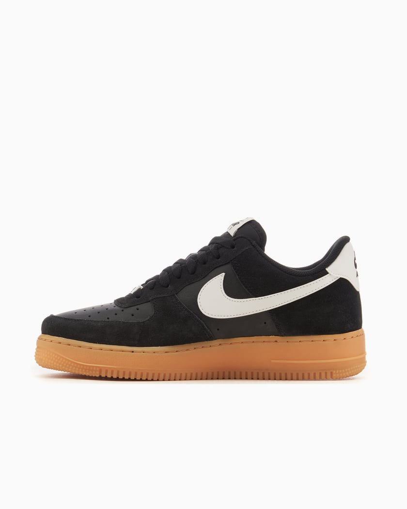 Black nike trainers air force 1 sales