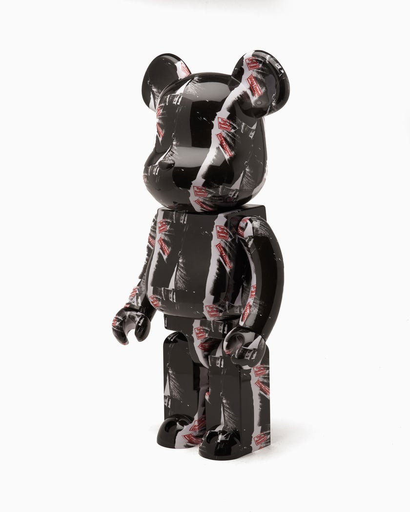 Medicom Toy Be@rbrick Andy Warhol x The Rolling Stones Sticky Fingers 1000%