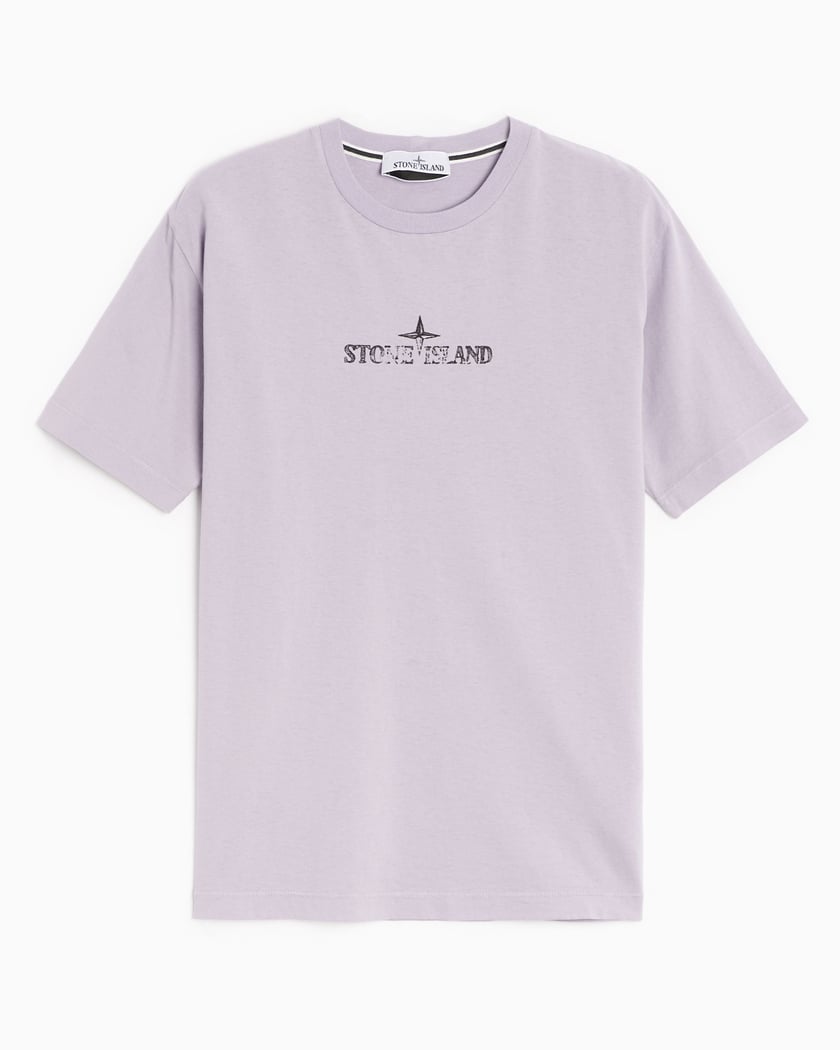 Stone island t shirt lavender discount