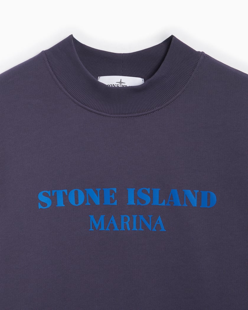 Stone Island Marina Men s Sweatshirt Blue 8115631X5 V0026 FOOTDISTRICT