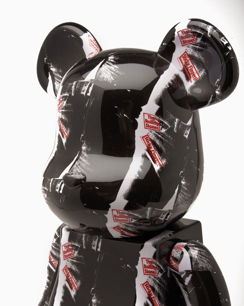 Medicom Toy Be@rbrick Andy Warhol x The Rolling Stones
