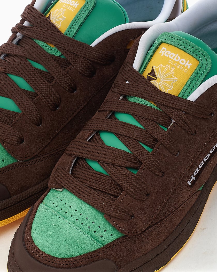 Reebok gl 2000 uomo marrone outlet