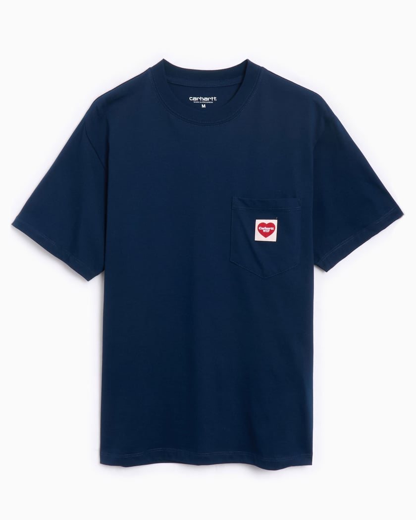 Carhartt WIP Pocket Heart T-Shirt in Black | SVD