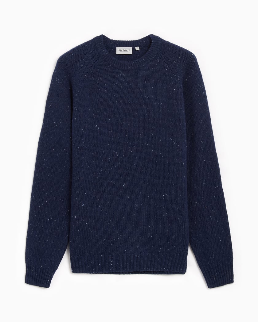 Carhartt WIP Anglistic Unisex Sweater Blue I010977-2J0XX | FOOTDISTRICT