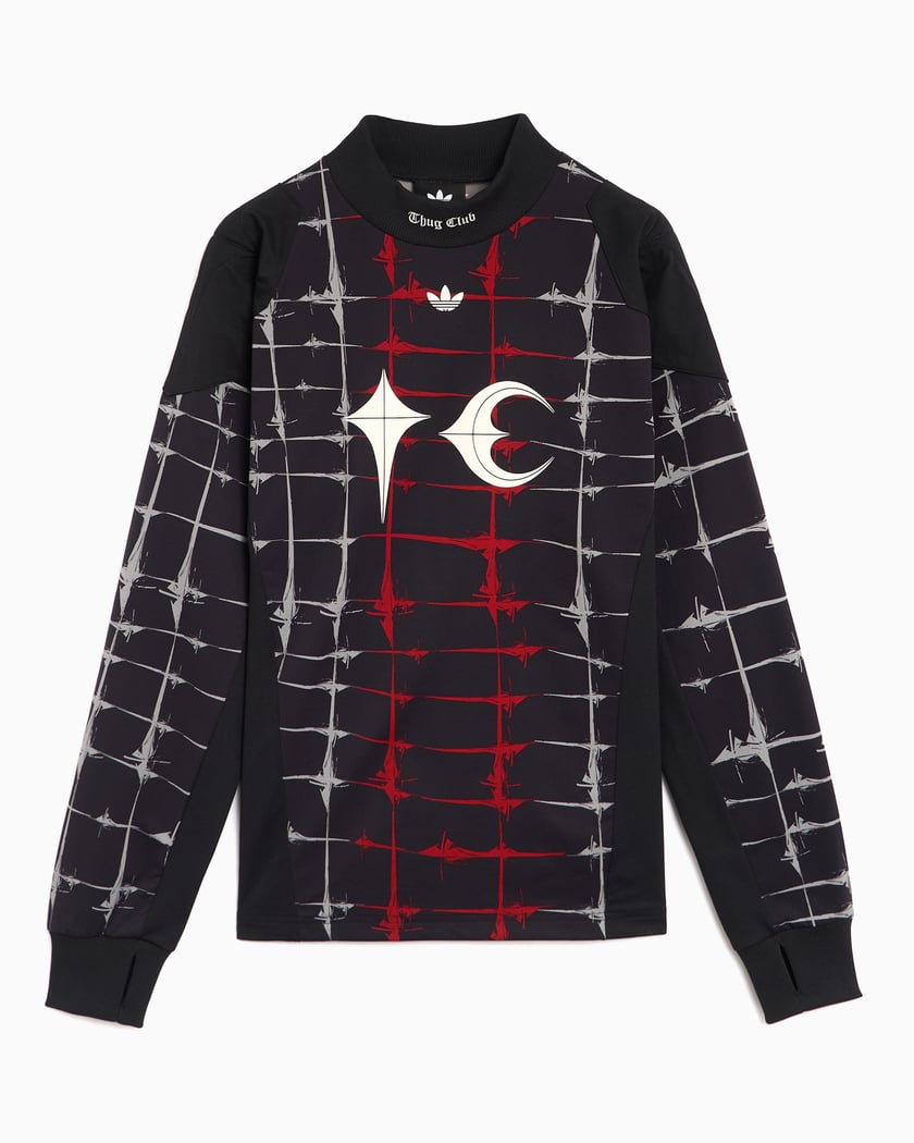 adidas Originals x Thug Club Goalie Graphic Long-Sleeved Relaxed