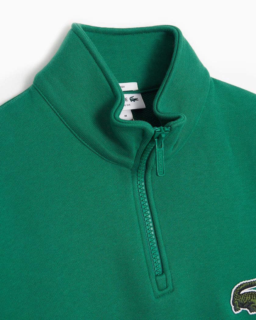 Lacoste half zip best sale hoodie