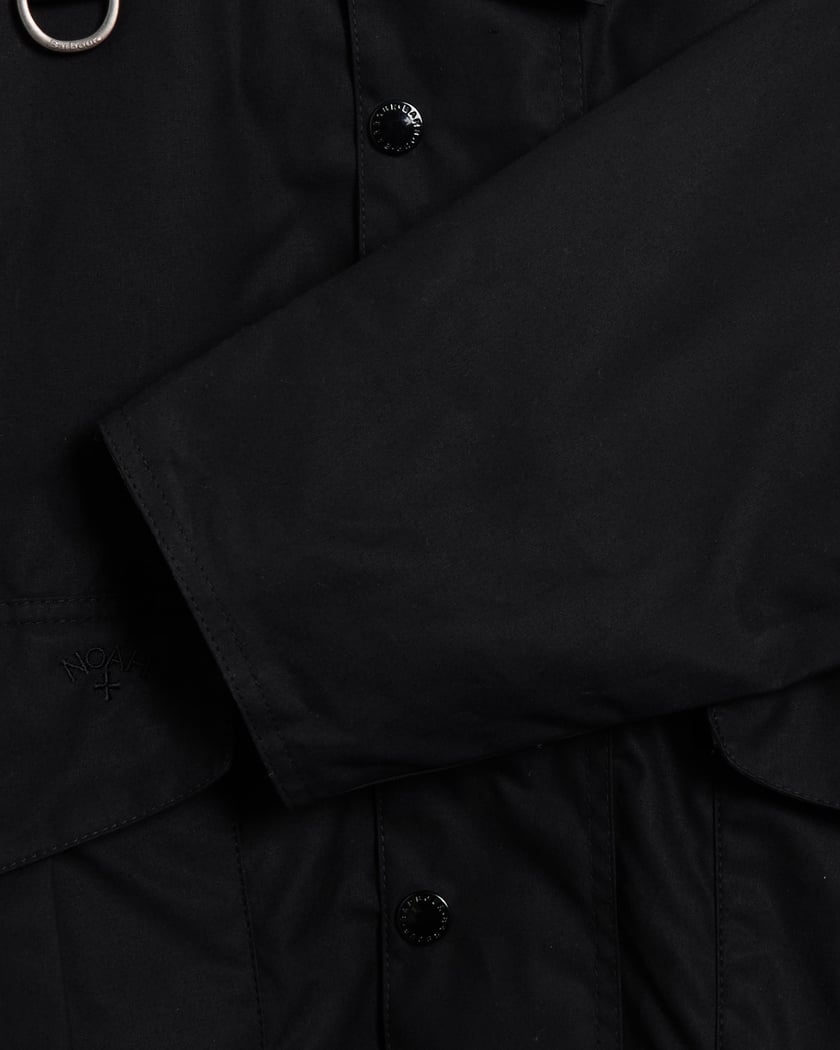 Barbour x Noah Wading Men's Casual Jacket Black MCA1016BK11 Barbour x Noah Wading Men's Casual Jacket Black MCA1016BK11