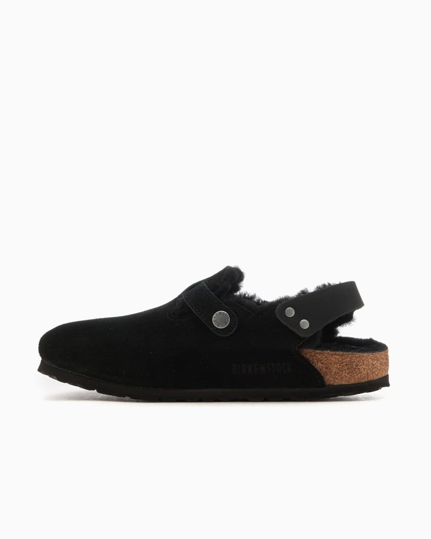 BIRKENSTOCK Tokio Inside Shearling Suede Leather Narrow