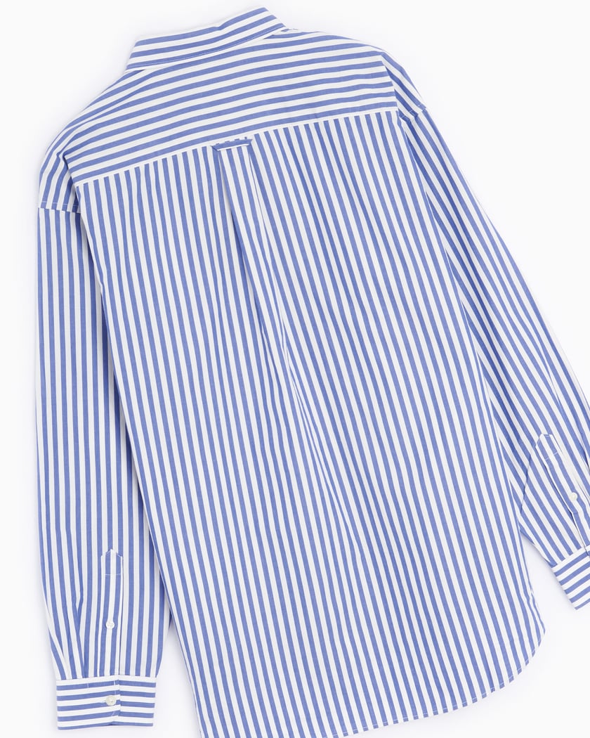 Stüssy Classic Poplin Men's Shirt Blue 1110248E-BLST| Buy Online