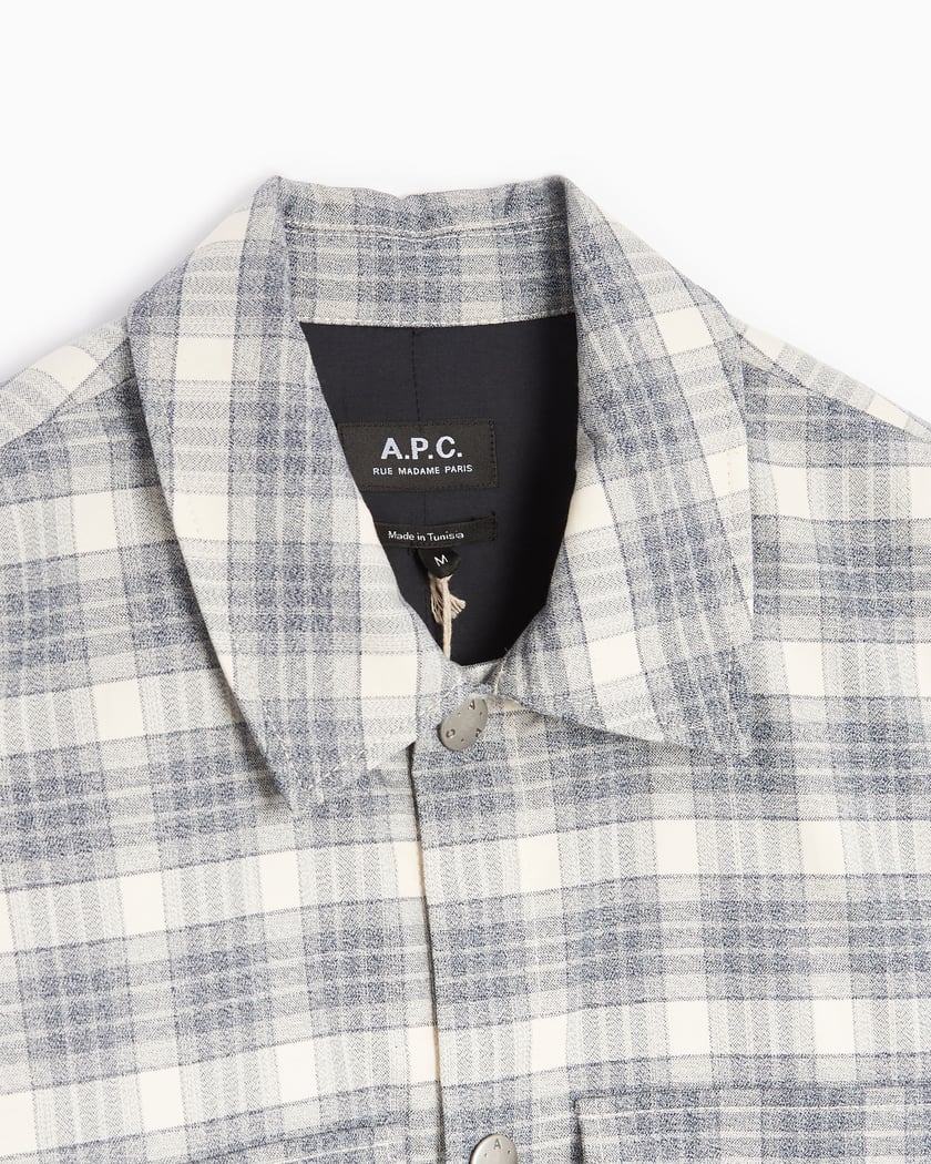 A.P.C. Alex Men's Jacket Gray COGAX-H02625-AAD | FOOTDISTRICT