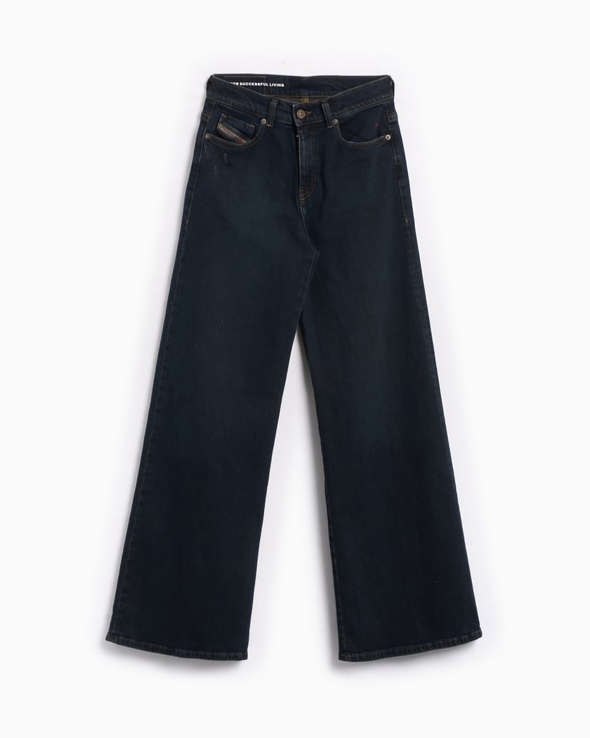 Diesel 1978 D-Akemi L.32 Women's Flare Pants Blue A03624 Diesel 1978 D-Akemi L.32 Women's Flare Pants Blue A03624