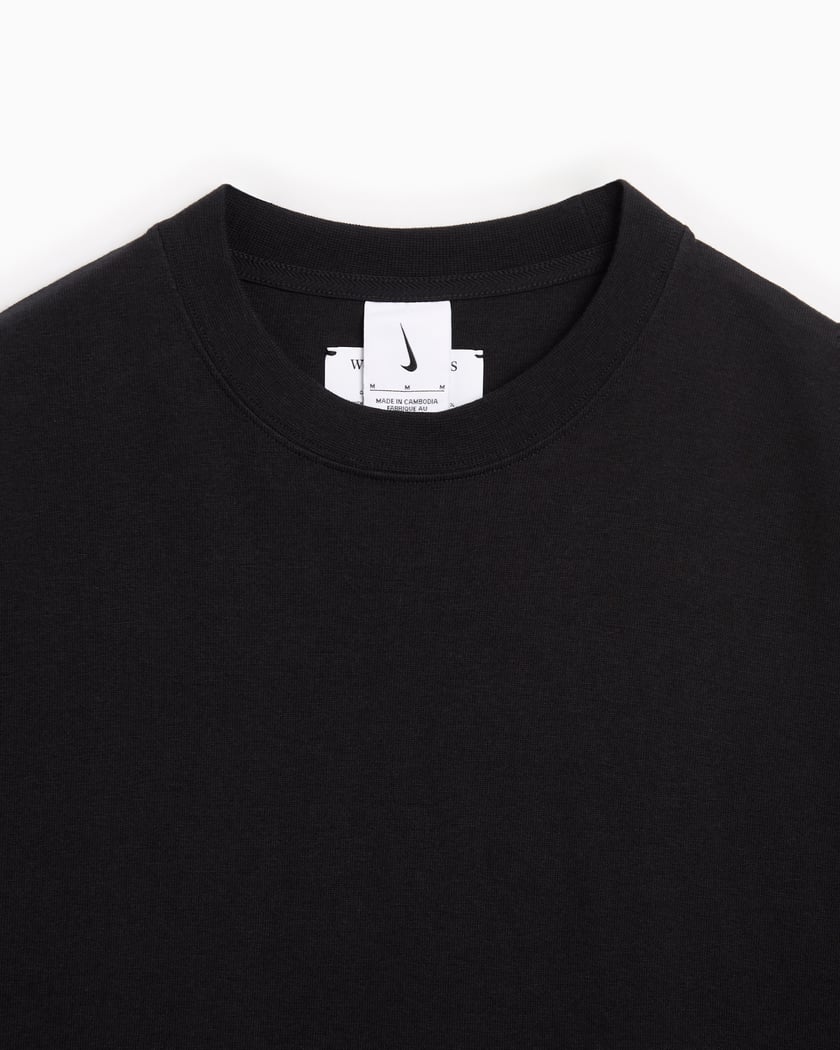 Nike Unisex Wool Classic T-Shirt Relaxed Unisex T-Shirt Black