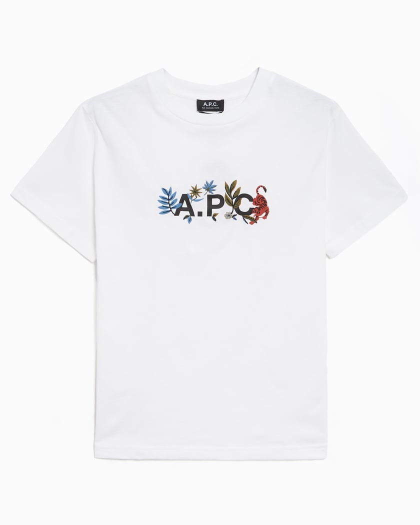 A.P.C. A.P.C. Auguste Men's T-Shirt Men's T-Shirt White