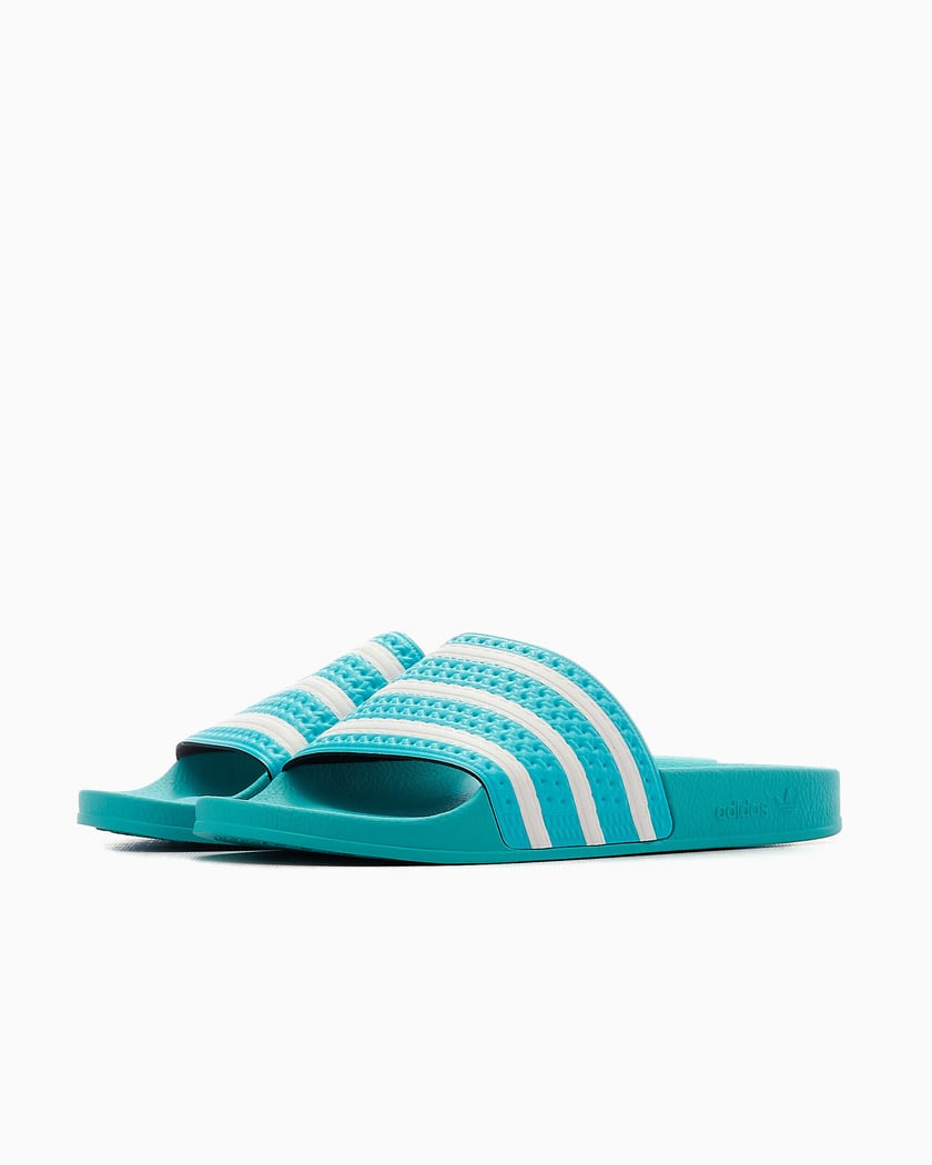 Adidas sales slippers green