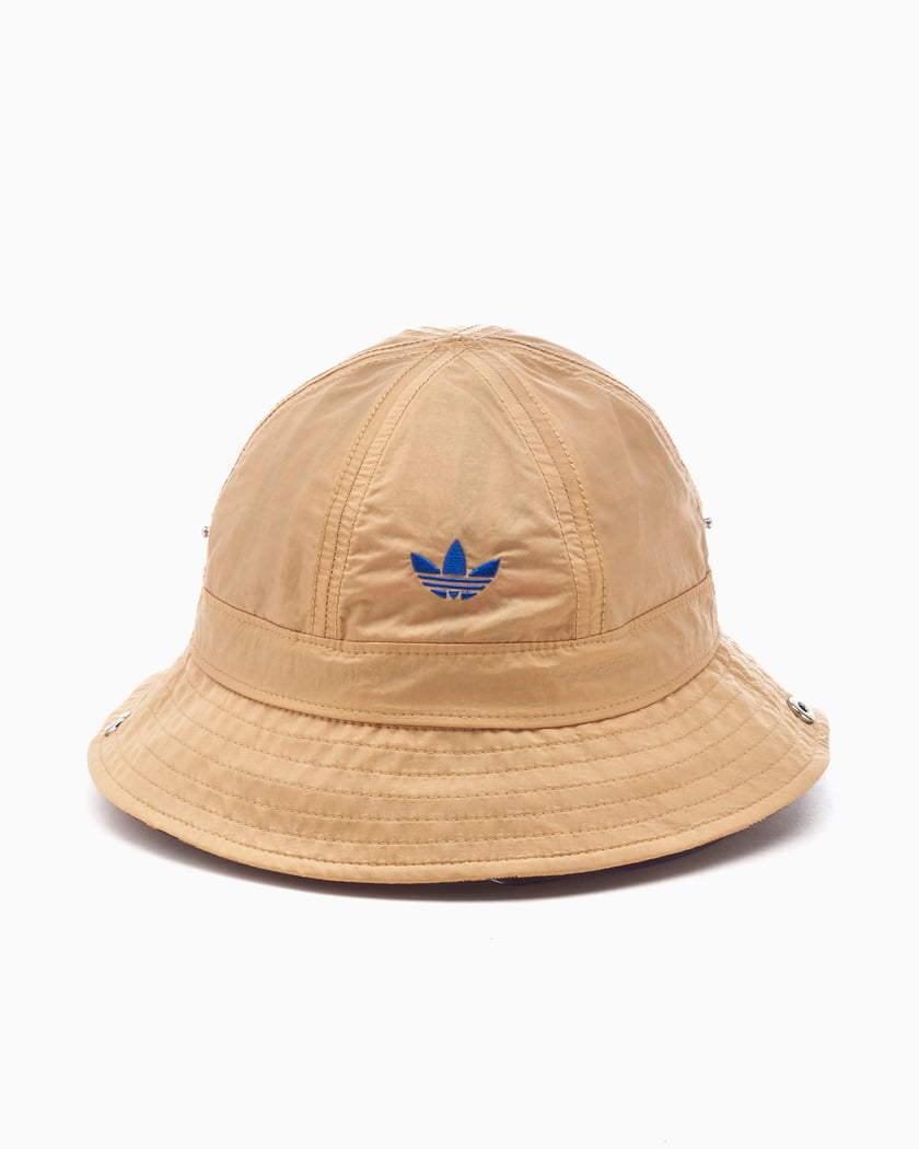 adidas Originals x Wales Bonner Unisex Reversible Bucket Hat Beige IW1163 FOOTDISTRICT