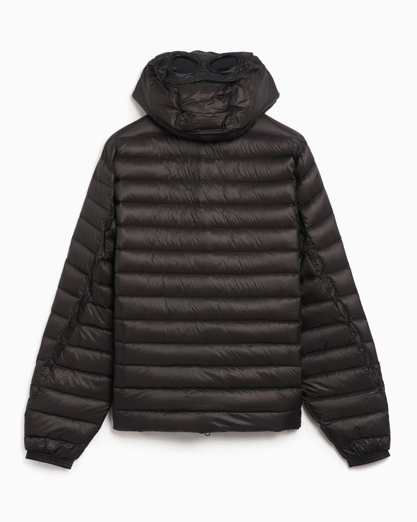 CP Company D.D. Shell Goggle Men s Down Jacket Black 17CMOW073A006099A 999 FOOTDISTRICT