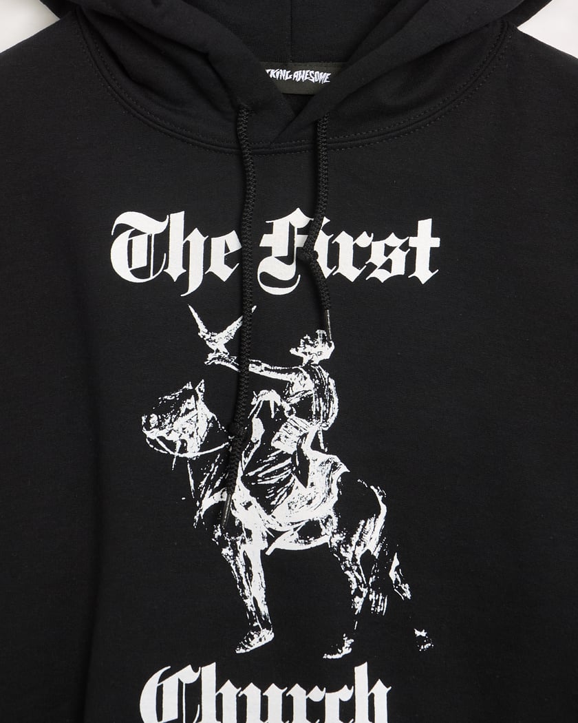 Fucking Awesome The First Church Men's Hoodie Black PN25490