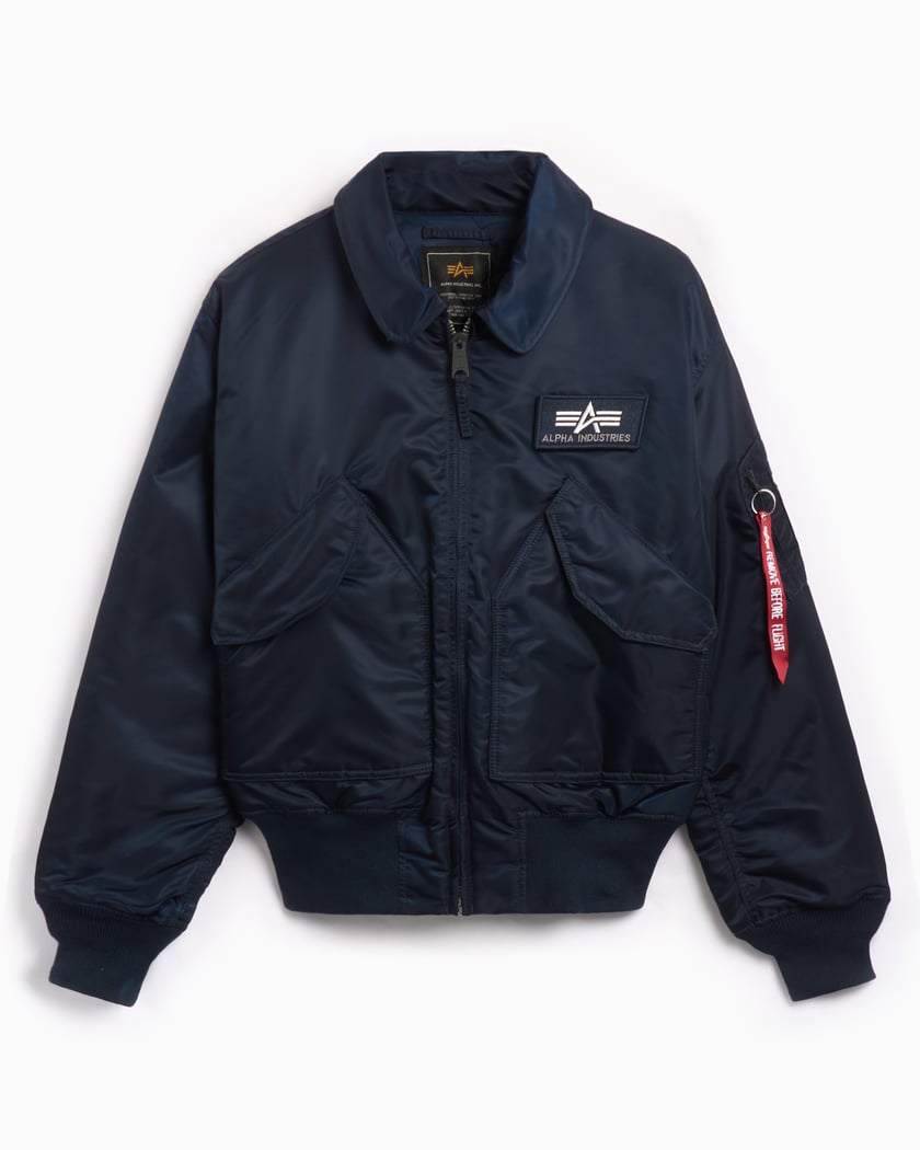 Alpha industries bomber blue online