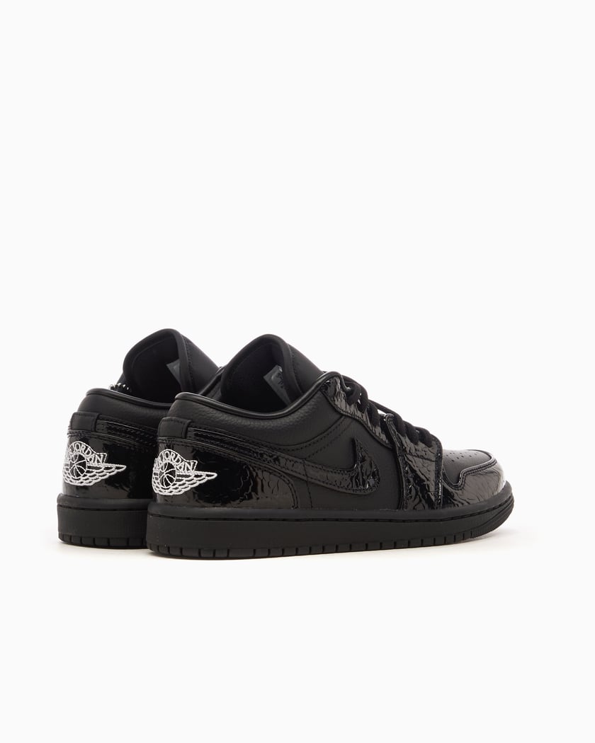All black jordans womens top