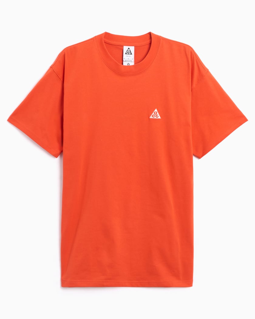 Nike t shirt uomo arancione clearance