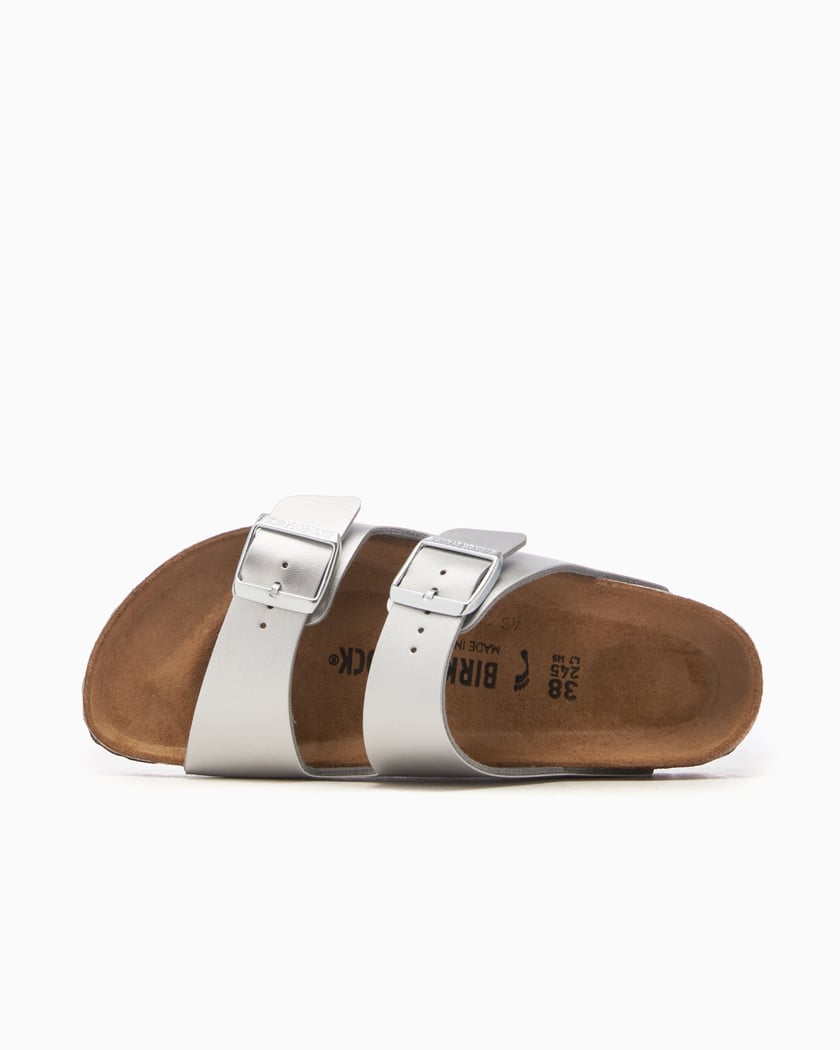 Birkenstock argenté femme store