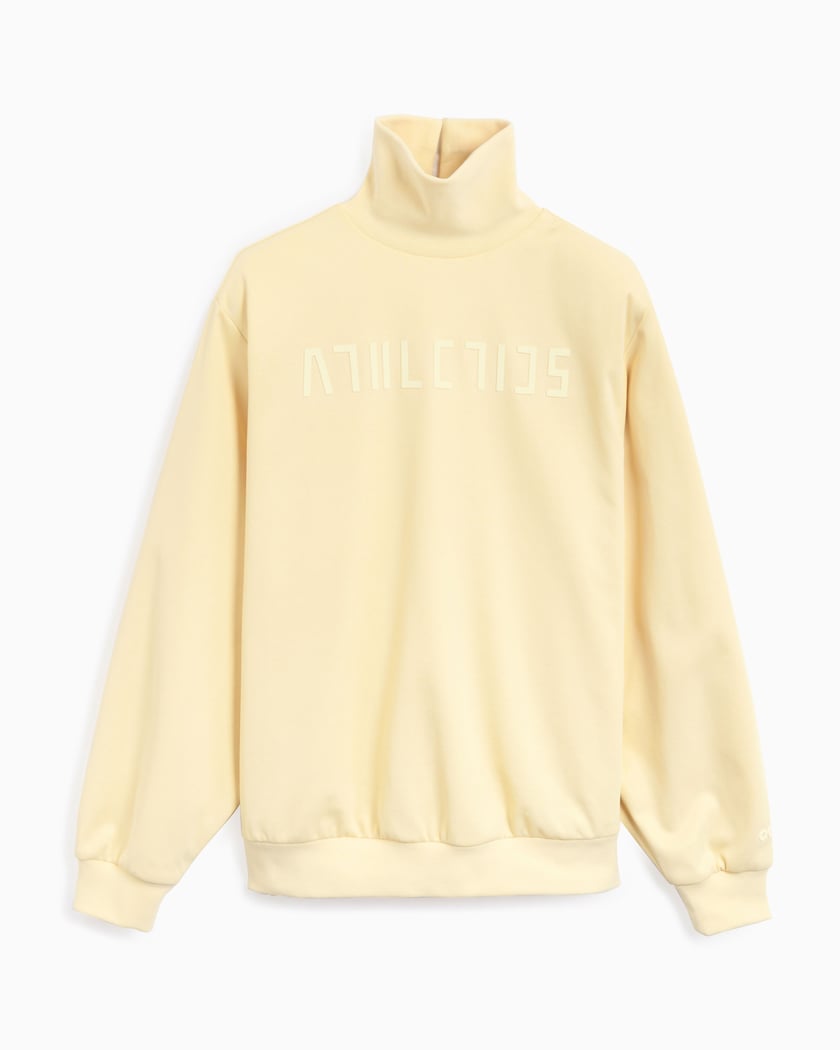 adidas x Fear of God Athletics Suede Fleece Mock Neck 'Clay