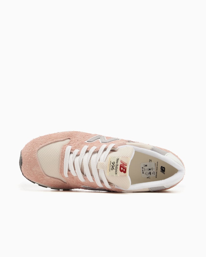 New balance 996 rosa e branco top