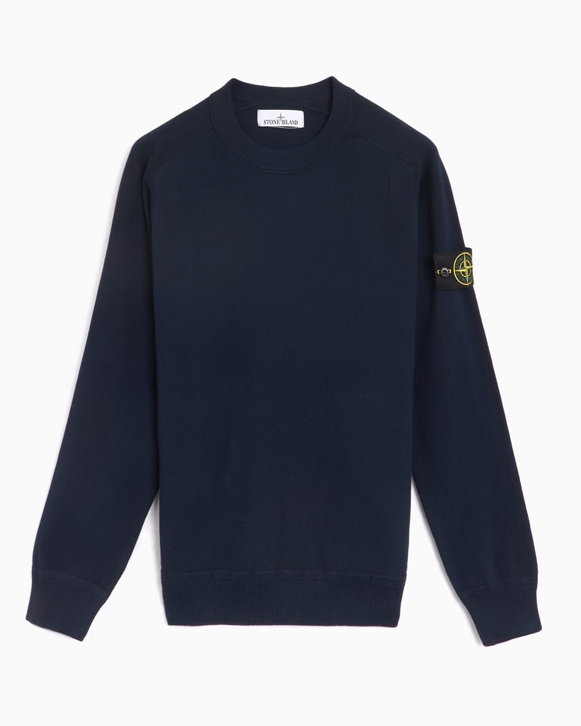 Stone Island Men's Sweater Black 8015540B2-A0029 | FOOTDISTRICT