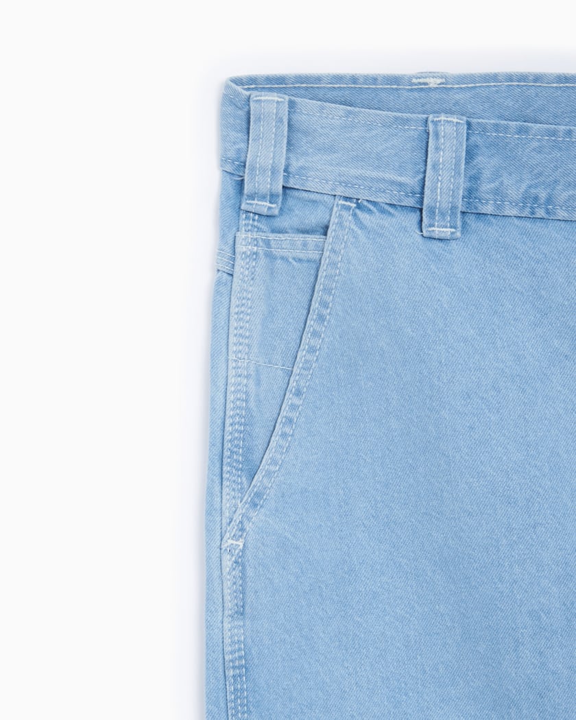 Check-5 Baggy Denim Trousers in Blue| Vans UK