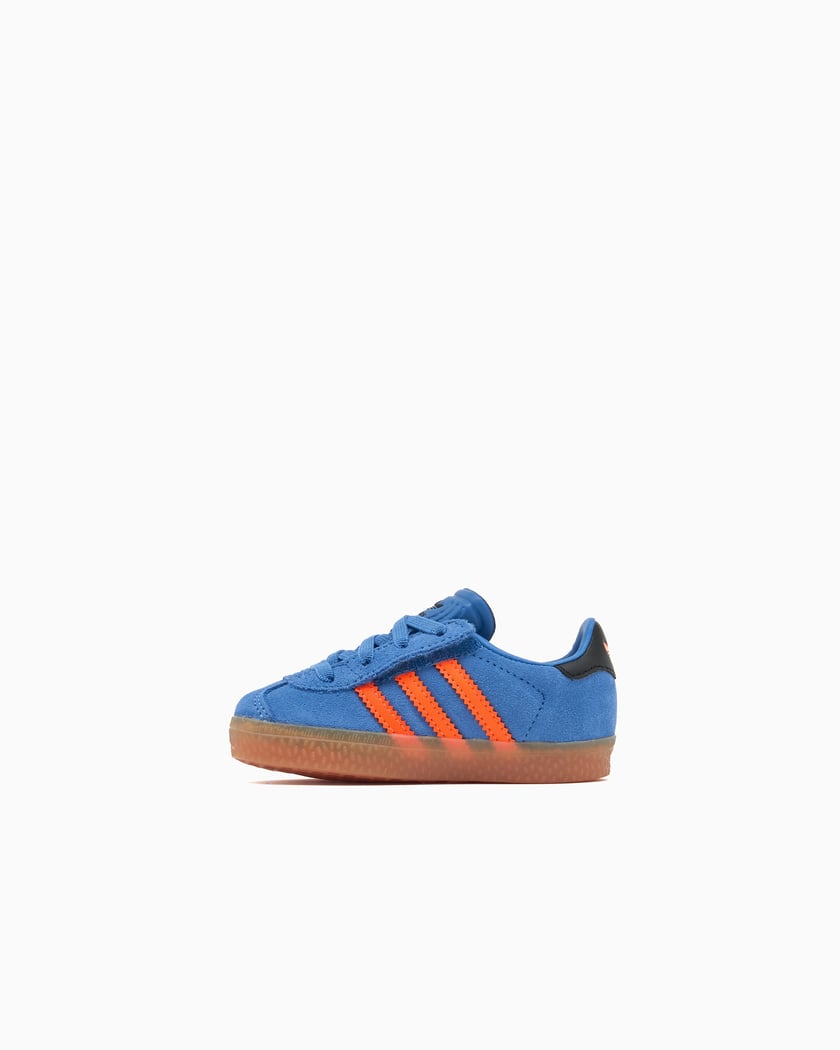 adidas Originals Gazelle Comfort Elastic Laces Infants Blue JP7134