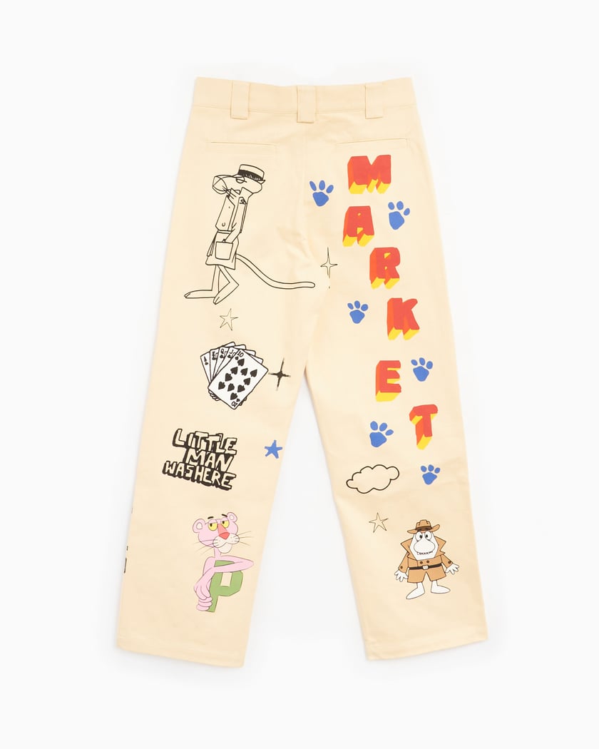MARKET x Pink Panther Senior Men's Pants White 388001164