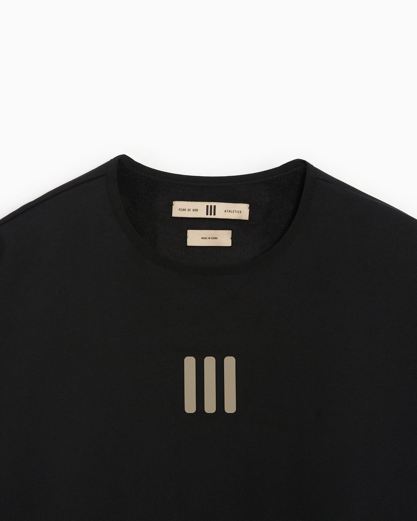 adidas Originals x Fear of God ATHLETICS Men s Sweatshirt Noir IW8922 FOOTDISTRICT