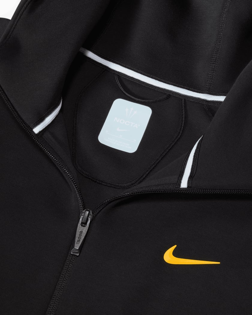 Nike x Drake NOCTA Tech Fleece Men's Track Jacket Black FD8453-010