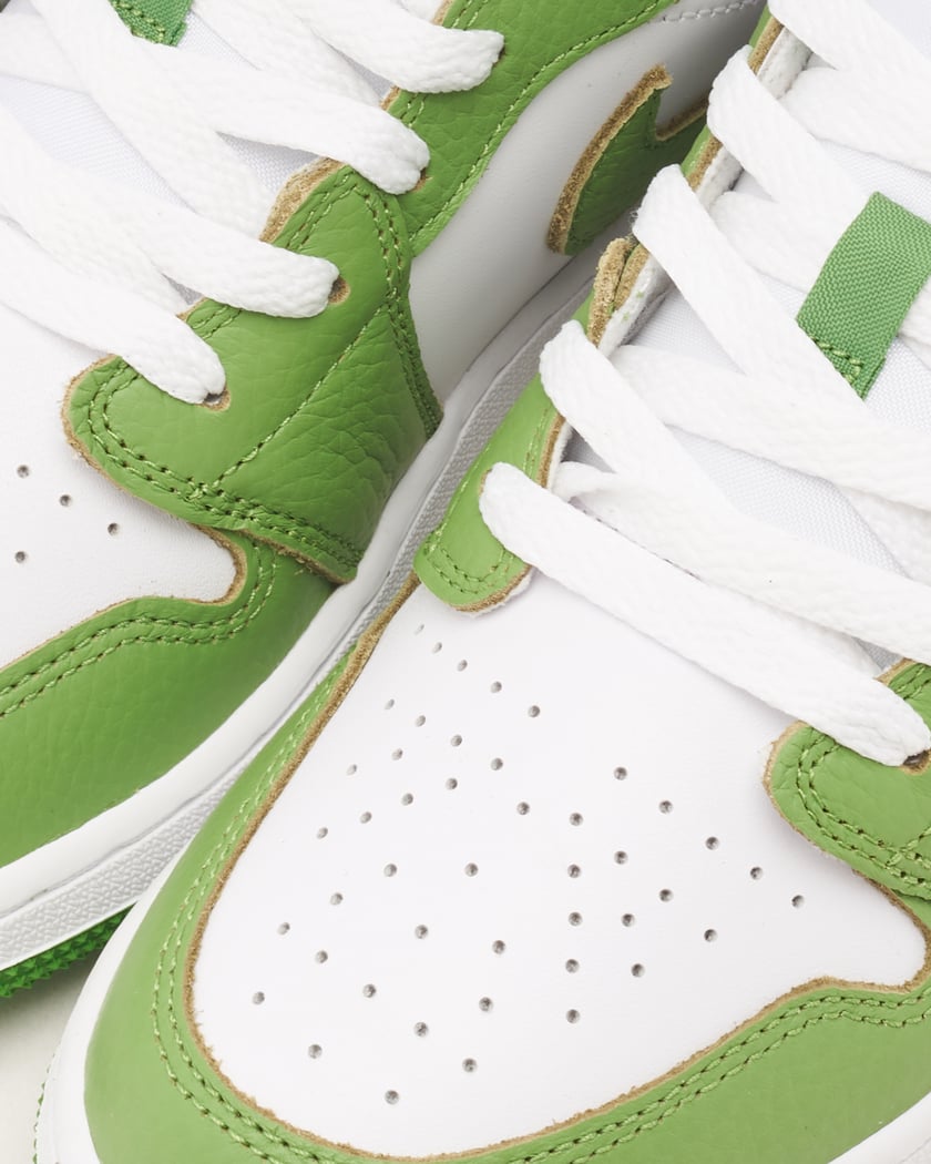 Air Jordan 1 Low SE Chlorophyll GS Green HF4779 100 FOOTDISTRICT